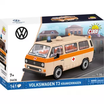 COBI Volkswagen T3 Ambulance kit modello in plastica 1:35