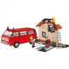 Cobi Volkswagen T3 Feuerwehr set di mattoncini camion dei pompieri (230 pezzi)