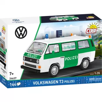 COBI Volkswagen T3 Polizei Set di costruzioni in scala 1:35 225 pezzi