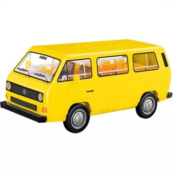 COBI Volkswagen T3 Transporter modello die-cast scala 1:35 (blu)