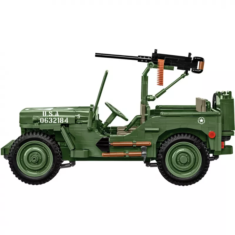 COBI Willys MB & Trailer Executive Edition set di costruzioni (400 pezzi)