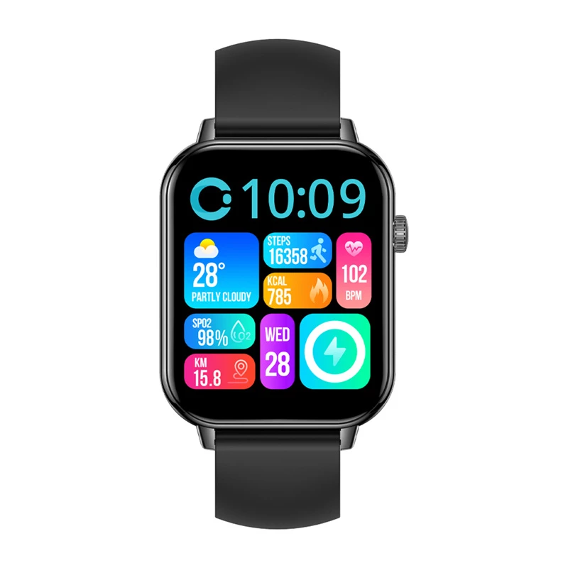 COLMI C28 Smartwatch - silicone nero