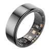 COLMI R02 smart ring, taglia 8, 18,1 mm (nero) + custodia di ricarica