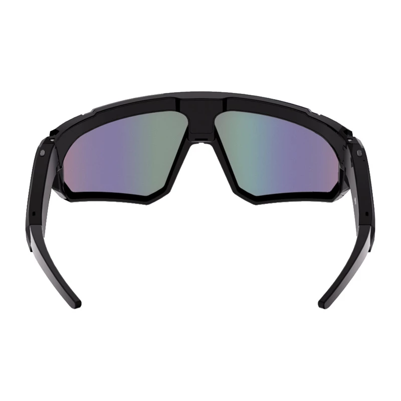COLMI V06 AI occhiali da sole sportivi (nero con lenti blu)