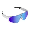 COLMI V06 AI occhiali da sole sportivi bianchi con lenti blu