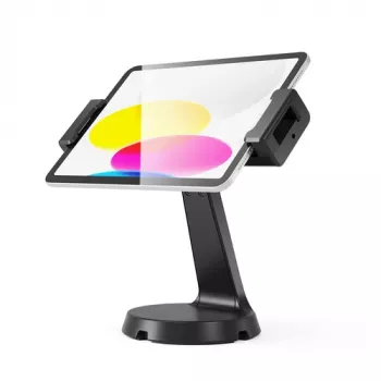Compulocks Supporto universale da banco per tablet con morsetto di sicurezza - Cling Mast (333UCLB)