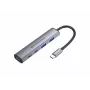 Conceptronic hub dock USB-C 4-in-1 con 2x USB-C, 2x USB-A e 100W PD - grigio