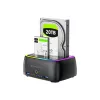 Conceptronic DONN36B docking station 2-Bay SATA HDD/SSD, USB 3.0, 2x USB-A, nero