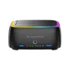 Conceptronic DONN36B docking station 2-Bay SATA HDD/SSD, USB 3.0, 2x USB-A, nero