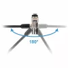 Lucchetto per laptop Conceptronic NBT Nano-Lock Dual, 4 cifre, cavo in acciaio 1,8 m, nero/argento
