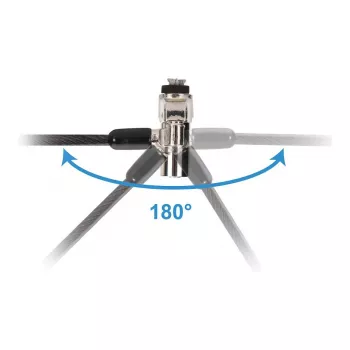 Conceptronic NBT lucchetto combinazione per notebook slot di sicurezza Nano 1,8 m