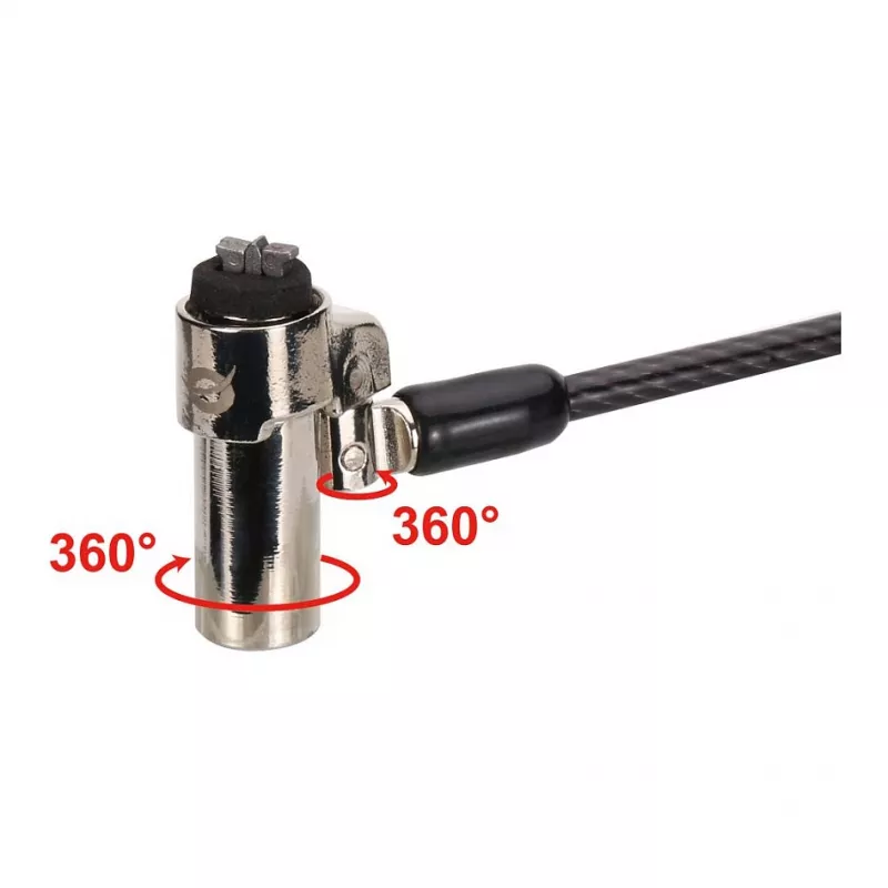 Conceptronic NBT lucchetto combinazione per notebook slot di sicurezza Nano 1,8 m