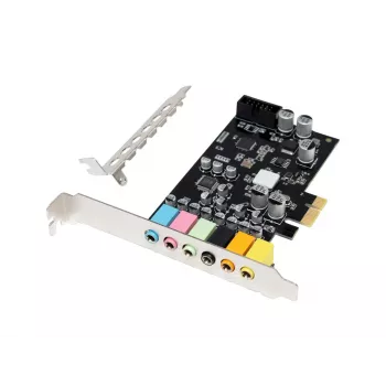 Conceptronic scheda audio PCIe 7.1CH S/PDIF fino a - PCI - 24 Bit