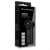Conceptronic Turbo Ventilatore portatile, da USB-C a USB-A, alluminio, 5V, nero