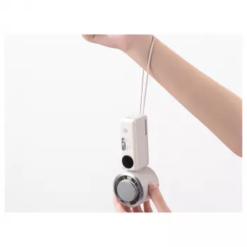 CONCEPTRONIC Turbo ventaglio portatile con piastra di raffreddamento, crema