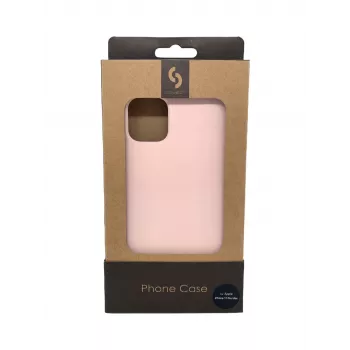 Connect Apple iPhone 11 Pro Max custodia morbida con copertura inferiore rosa sabbia