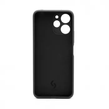 Connect Xiaomi Redmi 12 / Redmi 12 5G Custodia in silicone Premium Soft Touch nera