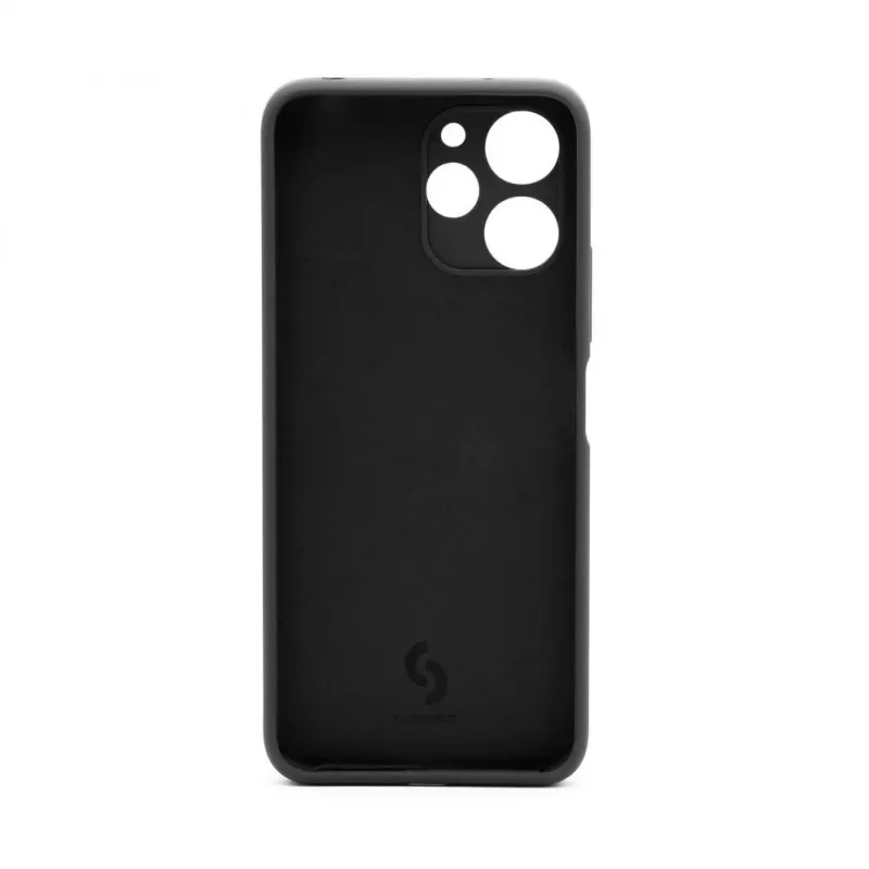 Connect Xiaomi Redmi 12 / Redmi 12 5G Custodia in silicone Premium Soft Touch nera