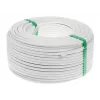 CONOTECH NS100 cavo coassiale Trishield 1m bianco 75 Ohm tripla schermatura