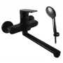 CONTIPRO rubinetto lavabo e vasca nero opaco Colorado