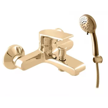 CONTIPRO Colorado Rubinetteria bagno con supporto doccia Oro DCO154.5/1Z