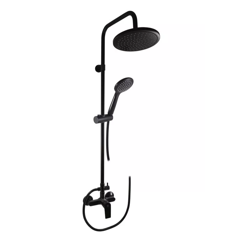 CONTIPRO Set doccia con miscelatore termostatico nero MT Colorado