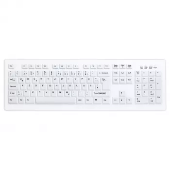 CONTOUR DESIGN Active Key AK-C8100 tastiera wireless full-size (RF 2,4 GHz, membrana, bianco, QWERTZ)