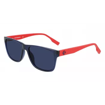 Converse CV516SFORCE41 Occhiali da sole uomo montatura rettangolare blu lenti grigie 55/17/145 mm