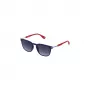 CONVERSE SCO051Q520R22 Occhiali da sole Uomo, Rettangolari, Nero/Grigio, 52 mm