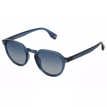 Occhiali da sole Converse unisex SCO23149955P - montatura nera, lenti grigie polarizzate, 49 mm