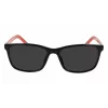 Occhiali da sole donna CONVERSE CV506SCHUCK01 - montatura nera, lenti grigie, 57 mm