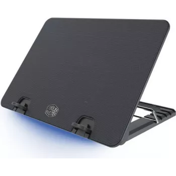 Cooler Master NotePal ErgoStand IV supporto raffreddante per notebook, ventola 140 mm, 9-17 pollici, nero (R9-NBS-E42K-GP)