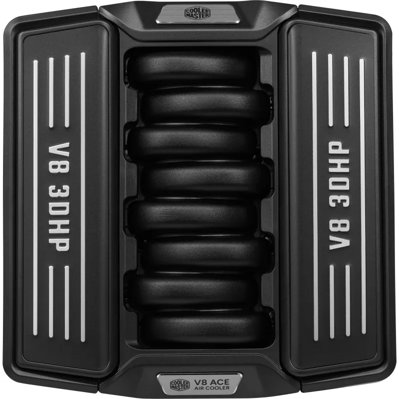 Cooler Master V8 ACE 3DHP dissipatore CPU ad aria, nero, AMD, 120mm