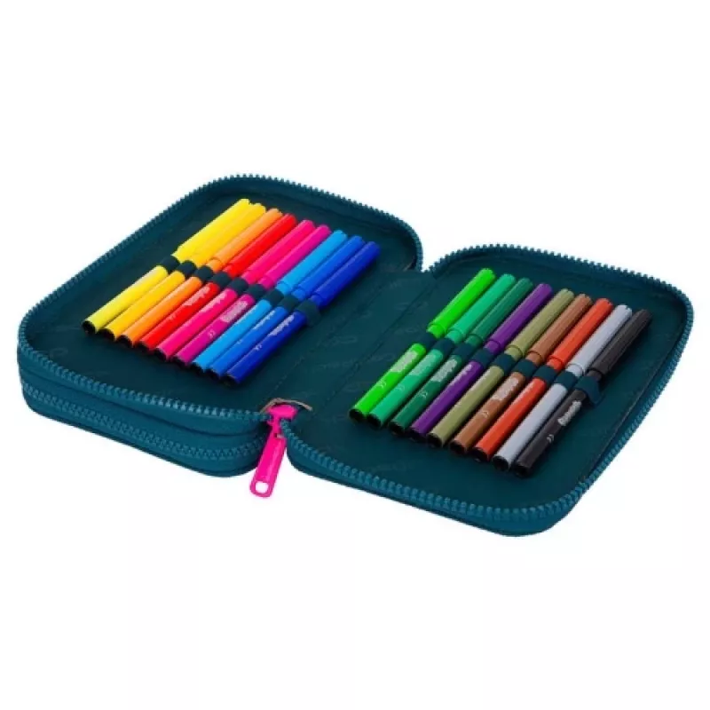 CoolPack Jumper 2 Sunny Day Astuccio scolastico a doppio piano con accessori