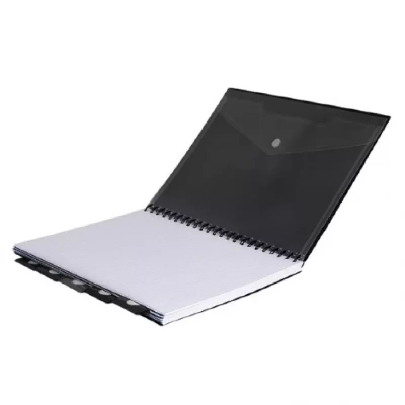 COOLPACK Quaderno a spirale A4 nero