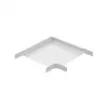 CORNER RS90-60-300 M Pezzo ad Angolo per Sistema di Grondaie Pipelife RS90, Angolo 90°, Braccio 300 mm, PVC Grigio