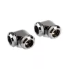 Corsair CX-9052021-WW raccordo di regolazione cromato ottone 1/4 inch 90 gradi