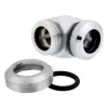 Corsair CX-9052021-WW raccordo di regolazione cromato ottone 1/4 inch 90 gradi