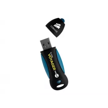 CORSAIR Flash Voyager 256GB USB-A 3.2 Gen 1 unità flash (nero/blu)