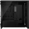 Corsair FRAME 5000D WOOD RS case PC mid-tower, nero/noce, E-ATX, ATX, Micro-ATX, Mini-ITX, acciaio/vetro temperato/plastica/legno di noce, gaming
