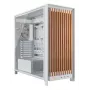 Corsair FRAME 5000D WOOD RS case PC Mid-Tower, bianco/noce, vetro temperato, ATX, E-ATX, Micro-ATX, Mini-ITX, acciaio/plastica, gaming