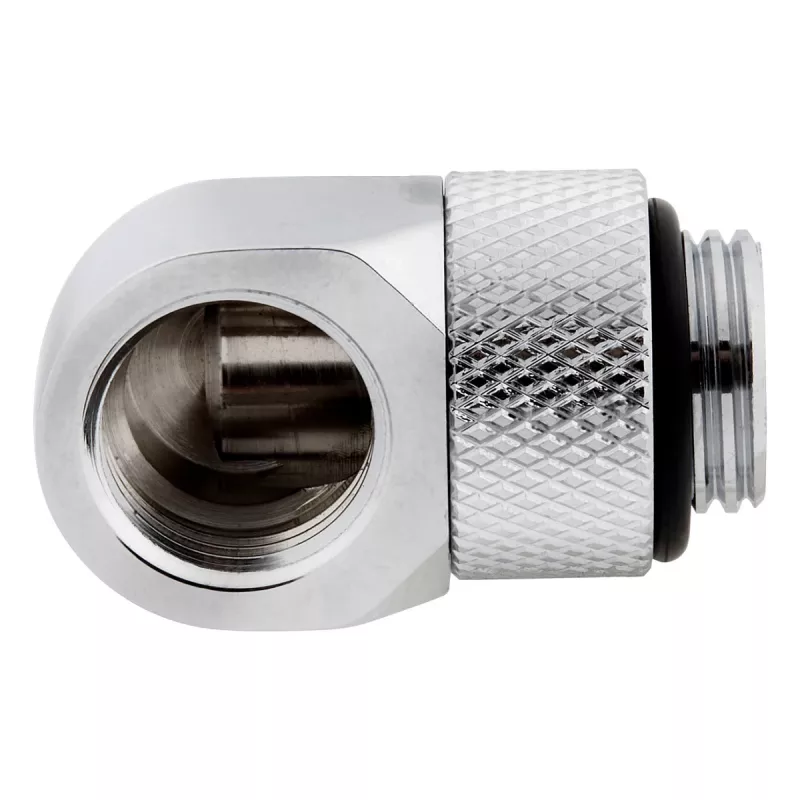 Corsair Hydro X Series adattatore girevole 90° G1/4 inch cromato (confezione da 2) – CX-9055008-WW