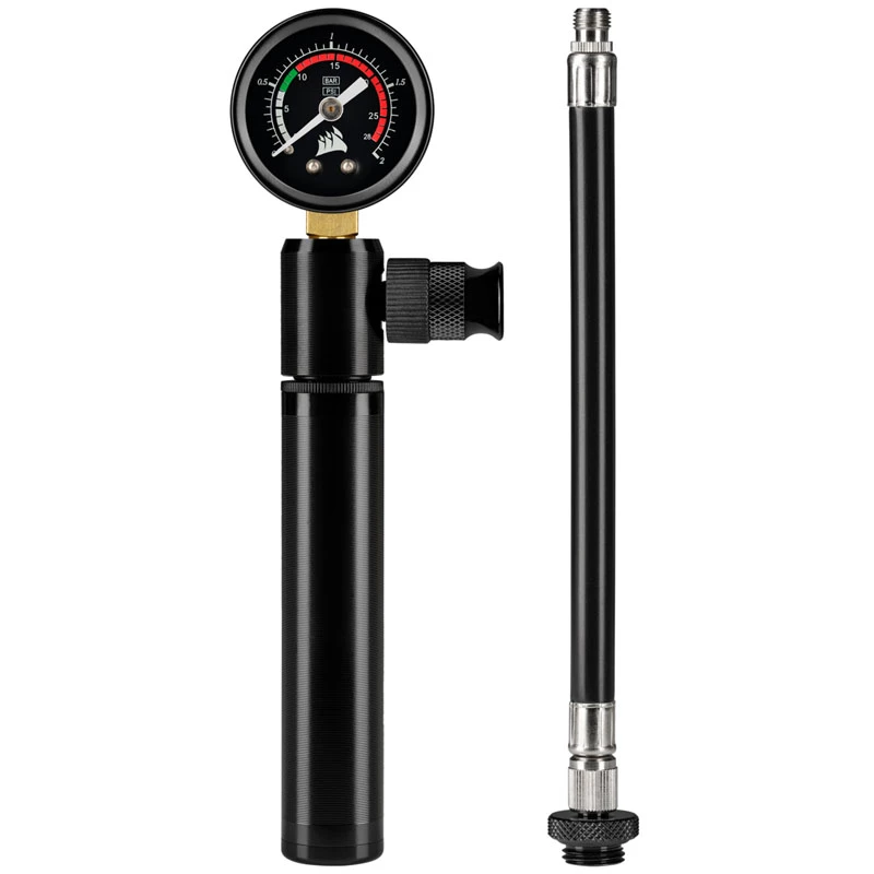 Corsair Hydro X Series kit di test di pressione con pompa manuale – tester di perdite G1/4