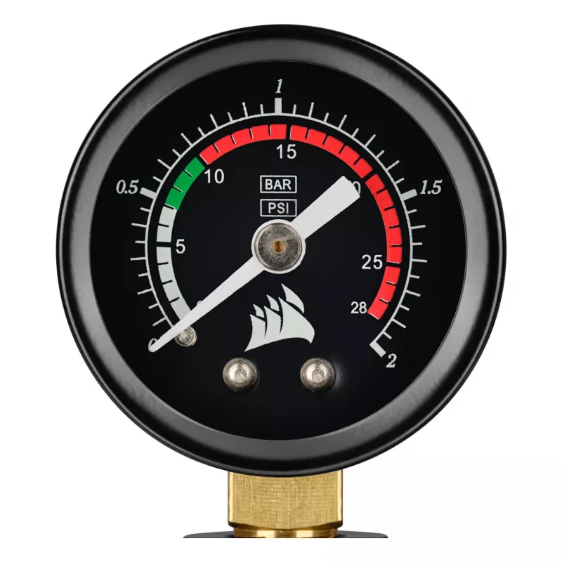 Corsair Hydro X Series kit di test di pressione con pompa manuale – tester di perdite G1/4