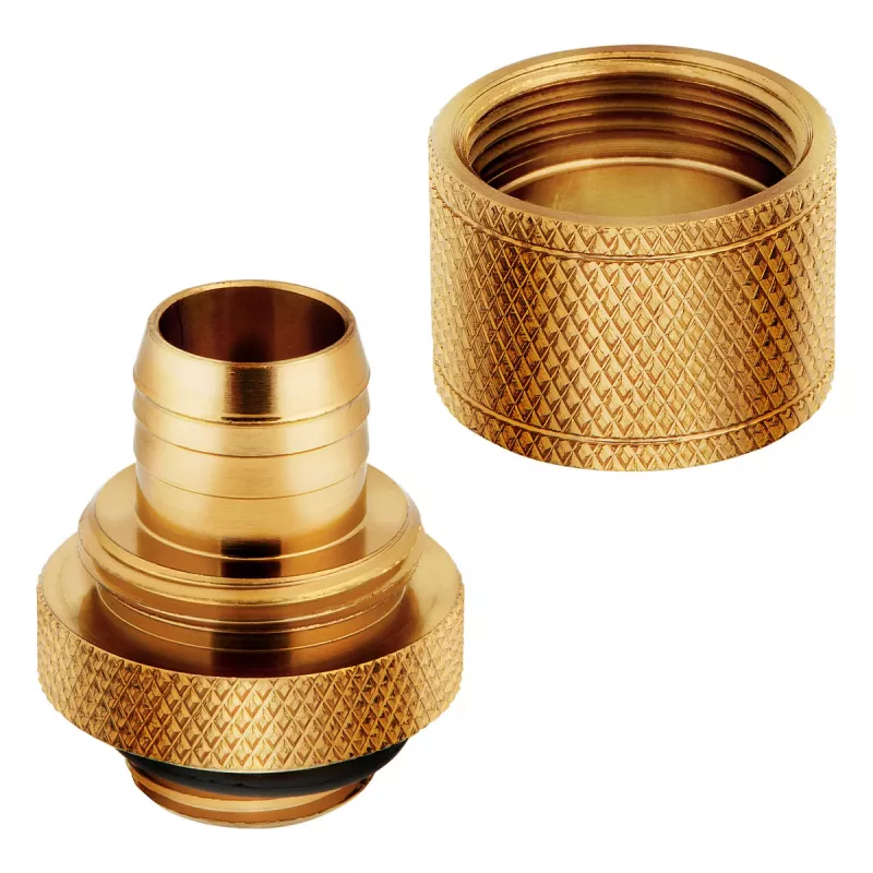 Corsair Hydro X Series XF raccordi a compressione G1/4 13/10 confezione da quattro - oro
