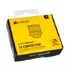 Corsair Hydro X Series XF raccordi a compressione G1/4 13/10 confezione da quattro - oro