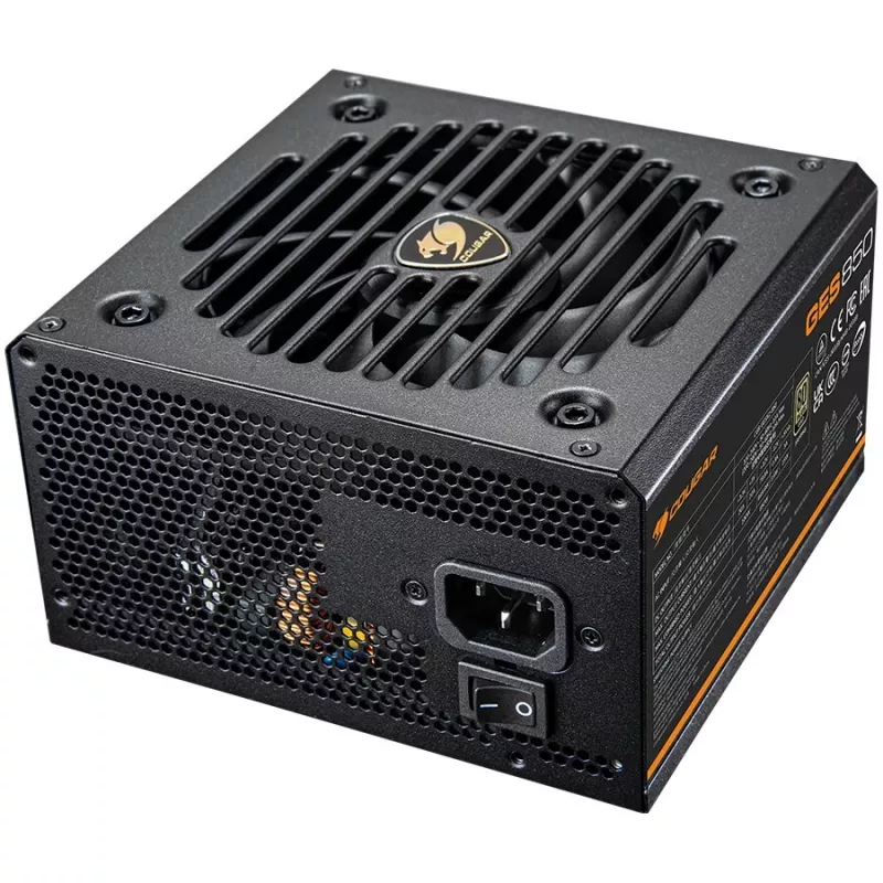 Cougar GES 850 alimentatore ATX 850W 80 Plus Gold con cavi fissi