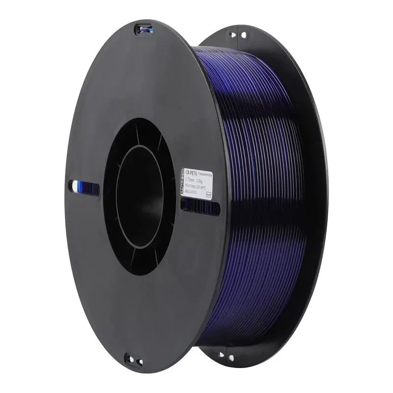 CR-PETG filamento Creality (blu trasparente)