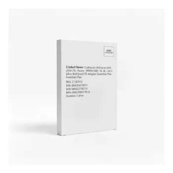 Cradlepoint L950 Series L950-C7B Router - WWAN 1GbE - 3G, 4G - con piano NetCloud Branch LTE Adapter Essentials 3 anni