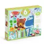 Kit collage Creative Mouse and Friends di Djeco